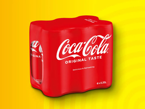 Coca-Cola/Fanta/Mezzo Mix/Sprite, 
         6x 0,33 l zzgl. 1.50 Pfand