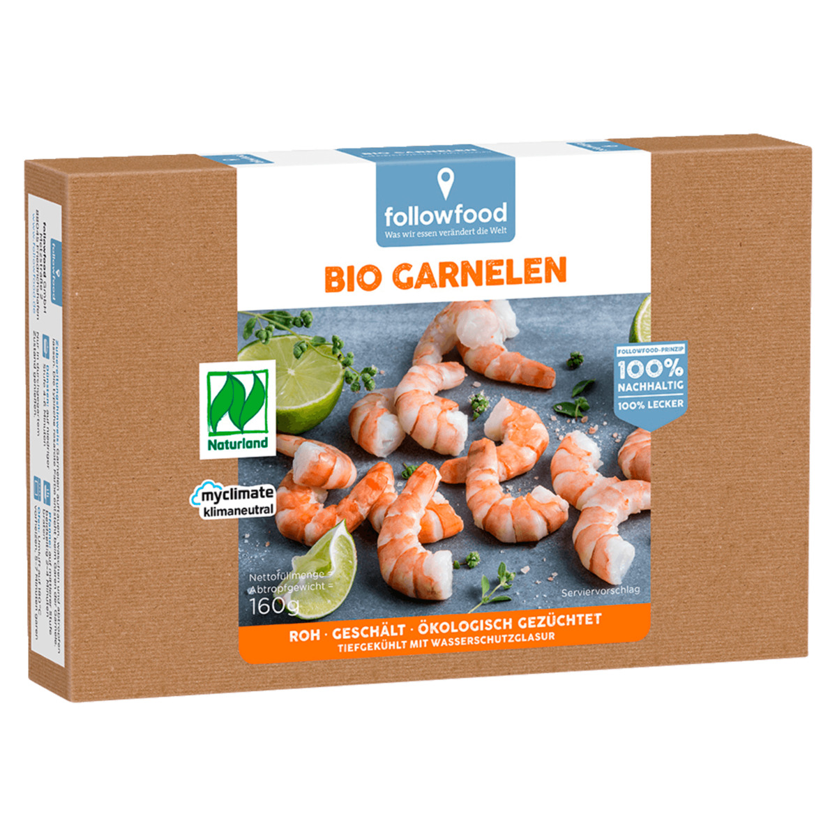 Bild 1 von followfish Bio-Garnelen 160g
