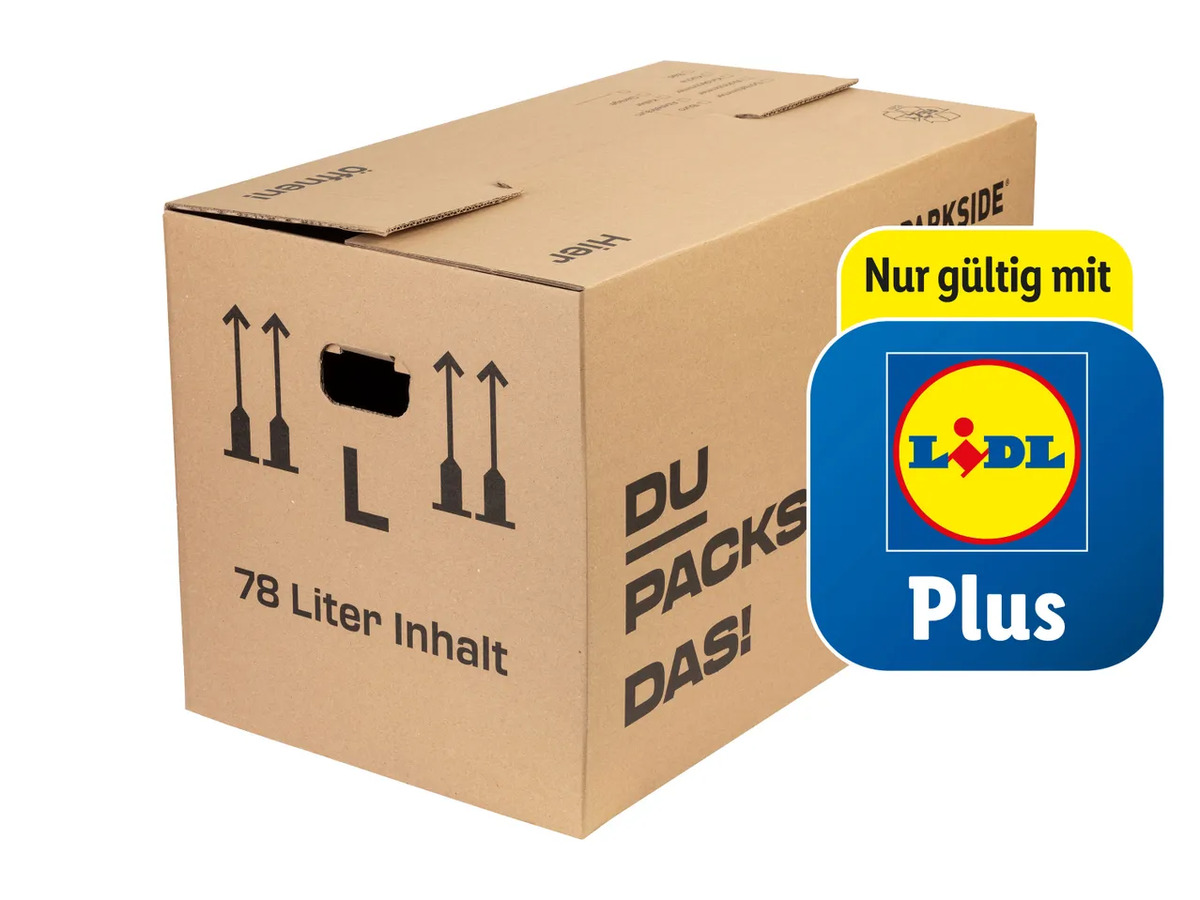 Bild 1 von PARKSIDE® Umzugskarton, 
         10 Stück