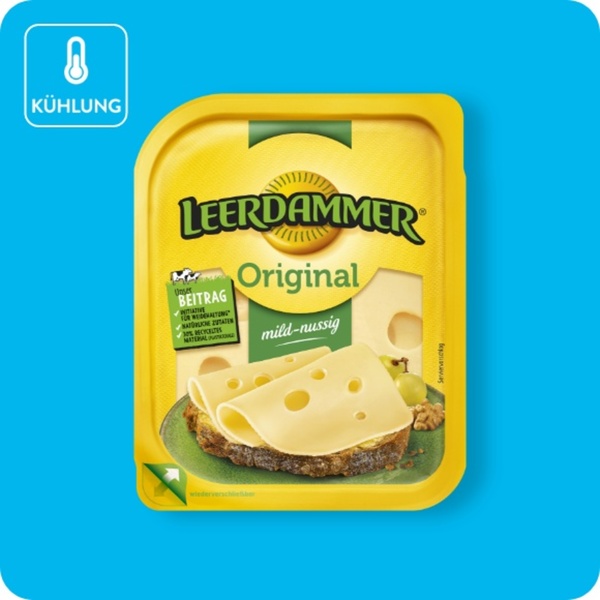 Bild 1 von LEERDAMMER Scheibenkäse Original oder Léger