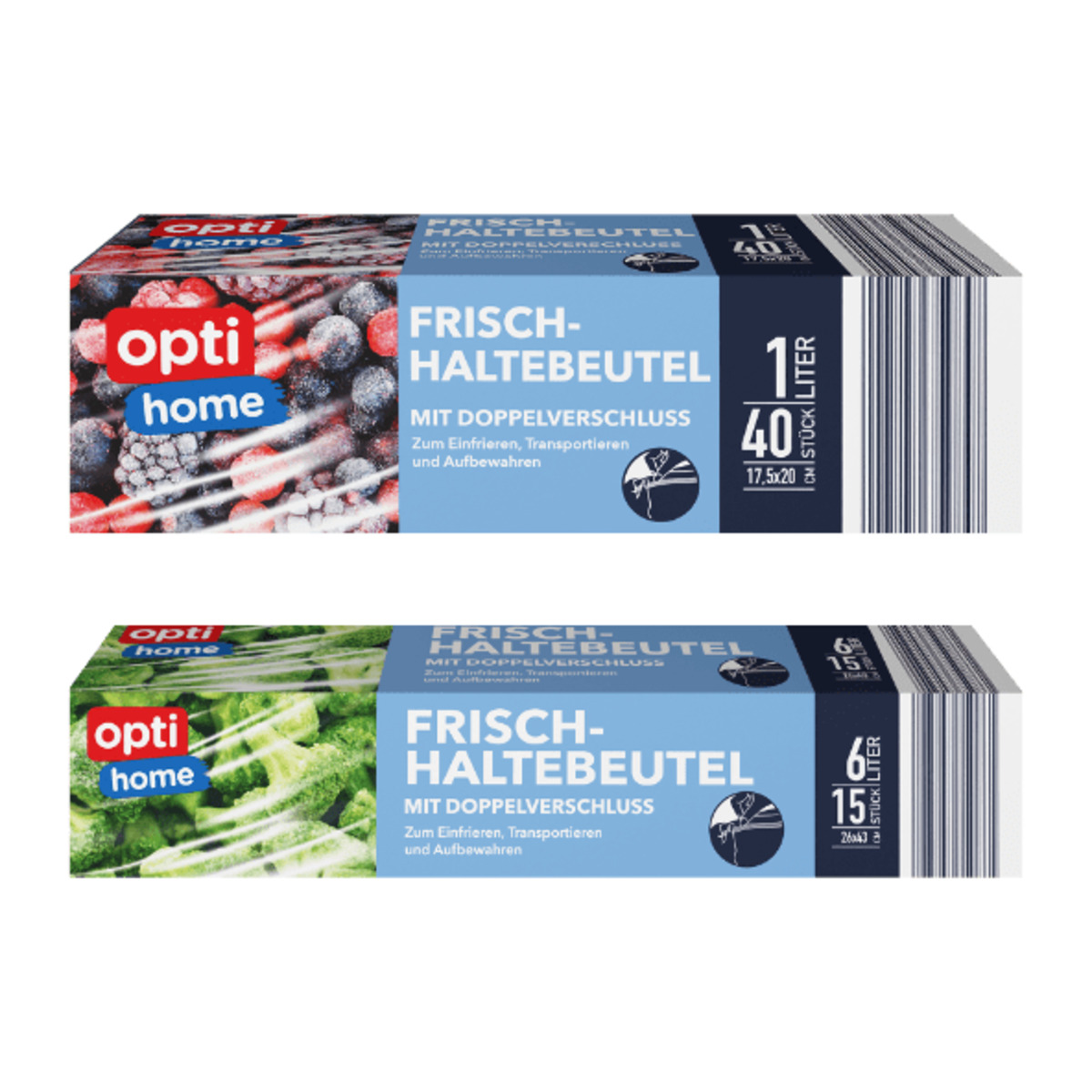 Bild 1 von OPTIHOME Frischhaltebeutel