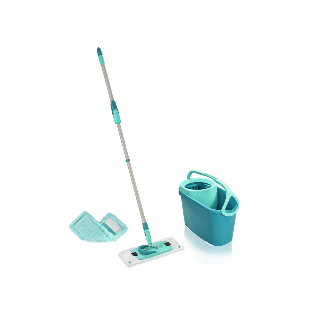 Bild 1 von Leifheit Bodenwischer-Set 'Clean Twist M Ergo' 33 cm inklusive Eimer und 2 Bezüge