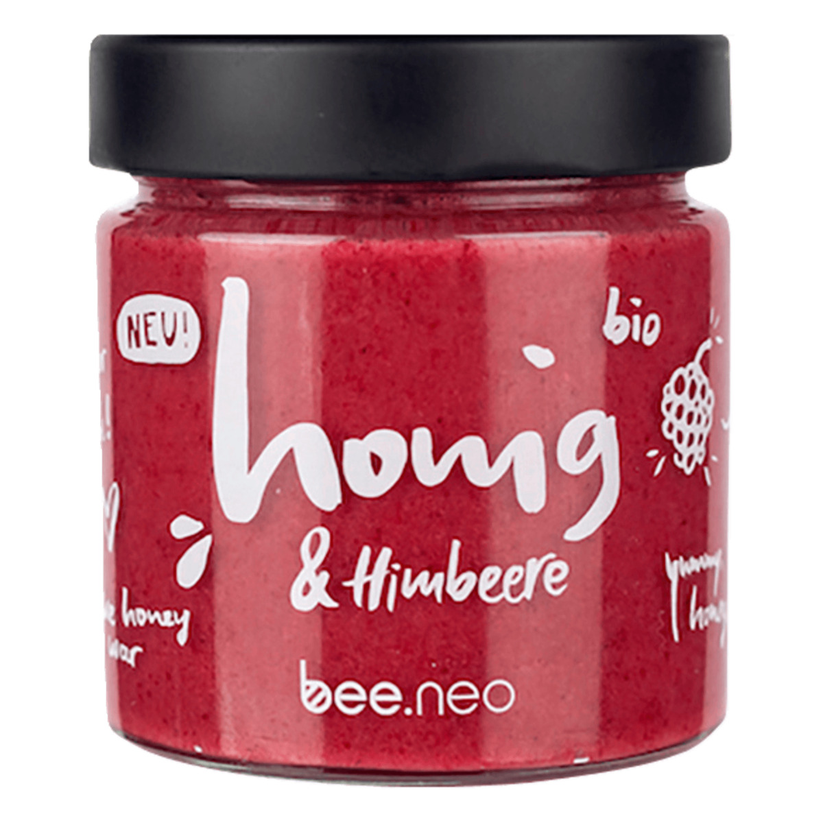 Bild 1 von bee.neo Bio Honig & Himbeere 230g