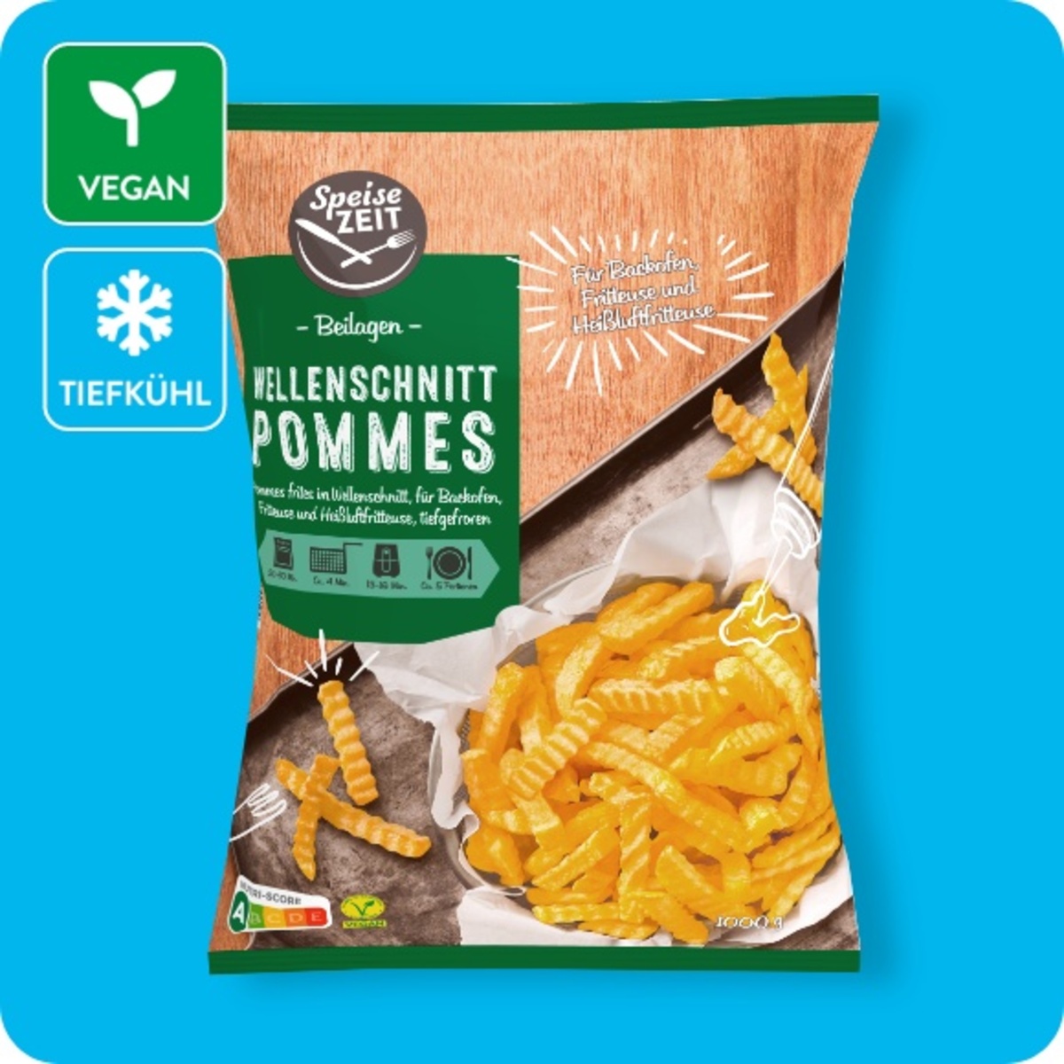 Bild 1 von SPEISEZEIT Wellenschnitt-Pommes