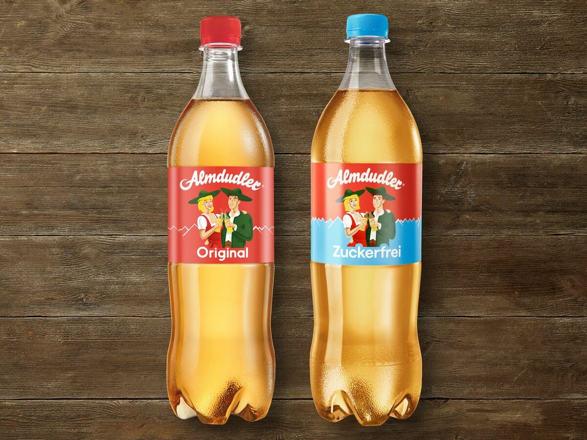 Bild 1 von Almdudler Original, 
         1 l zzgl. -.25 Pfand