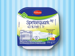 Milbona Speisequark, 
         250 g