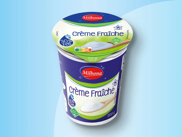 Bild 1 von Milbona Crème Fraîche, 
         200 g