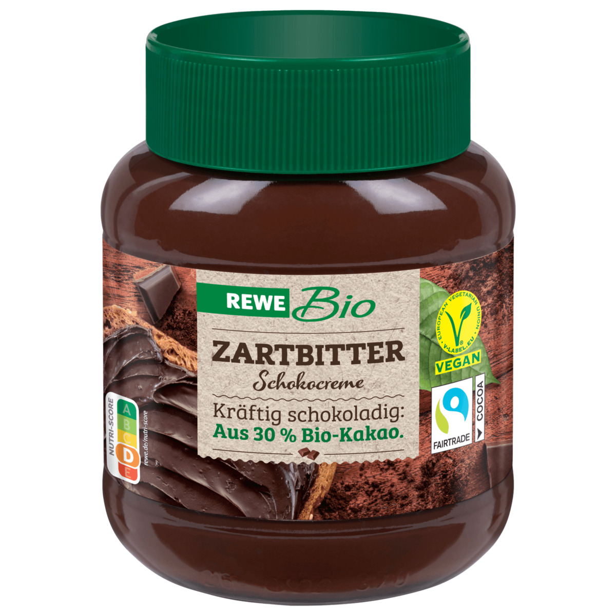 REWE Bio Schokocreme Zartbitter vegan 400g von REWE ansehen!