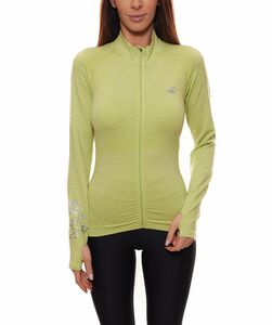 RAIDLIGHT Yoga Athletic Funktions-Jacke komfortable Sport-Jacke für Damen vielfältig einsetzbar Grün