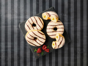 Gefüllte Donuts mit Vanillegeschmack, 
         280 g