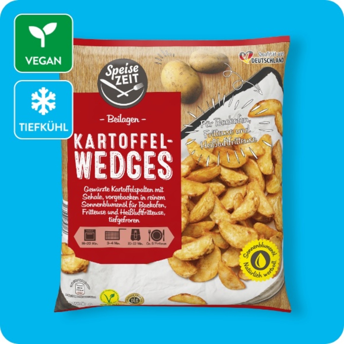 Bild 1 von SPEISEZEIT Kartoffelwedges