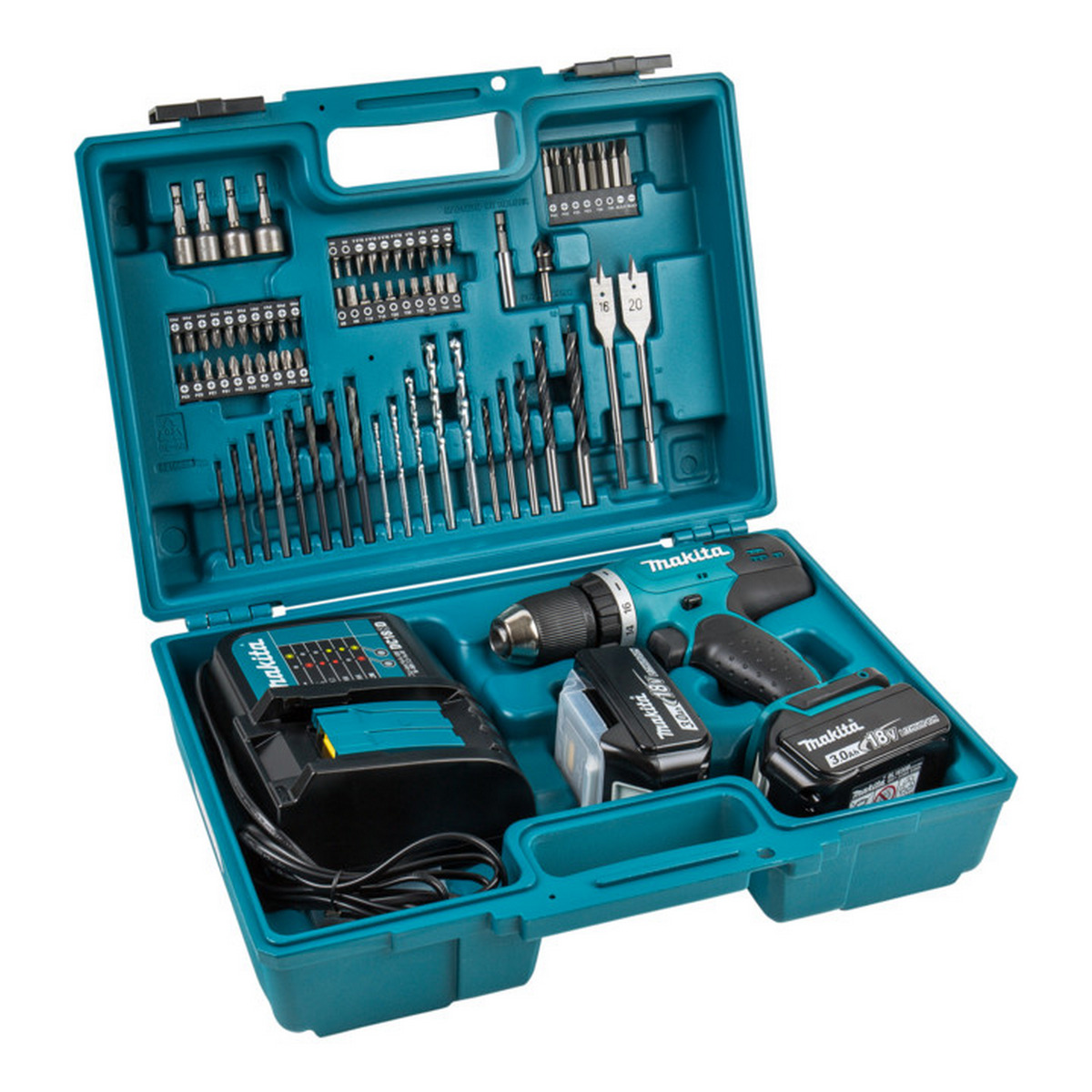 Bild 1 von Akku-Bohrschrauber 'DDF453SFX1' mit Akku und Ladegerät