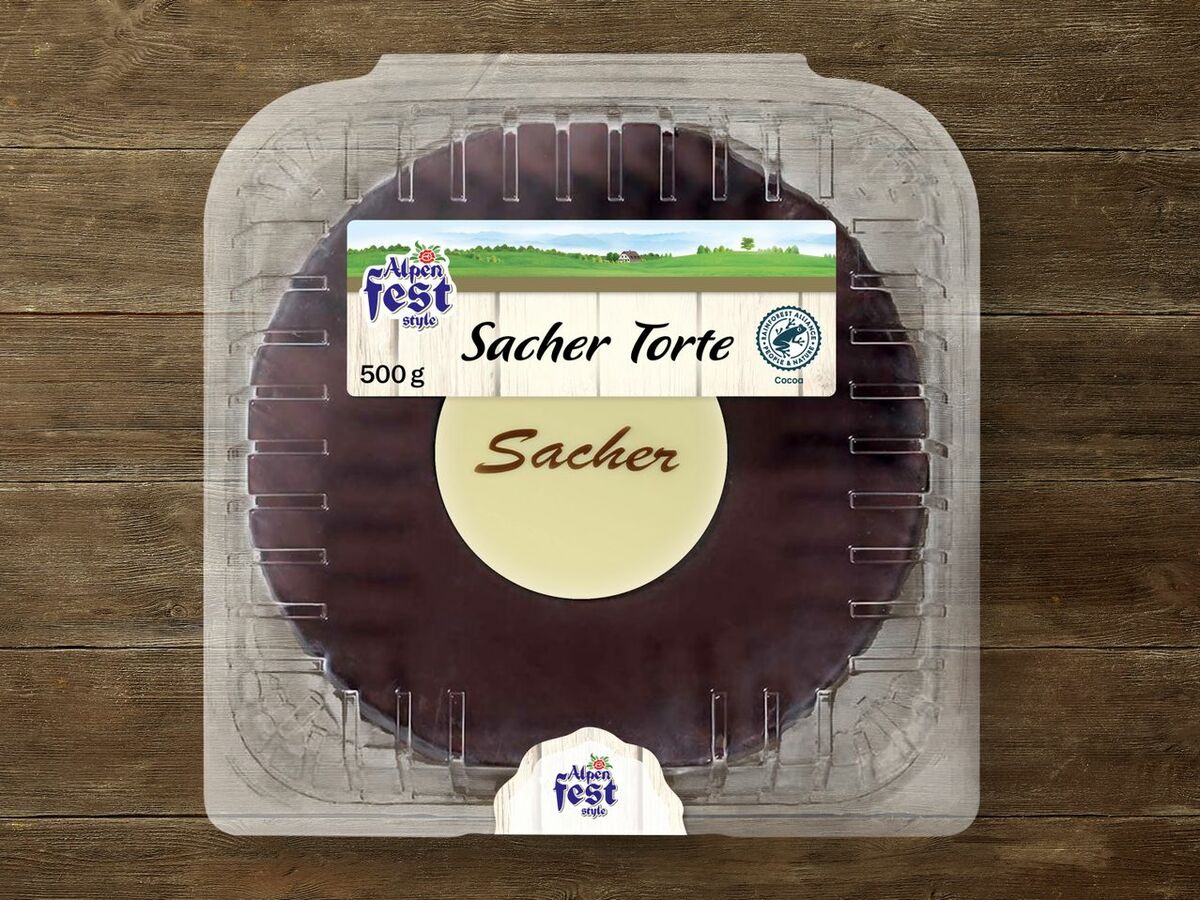 Bild 1 von Alpenfest Sacher Torte, 
         500 g