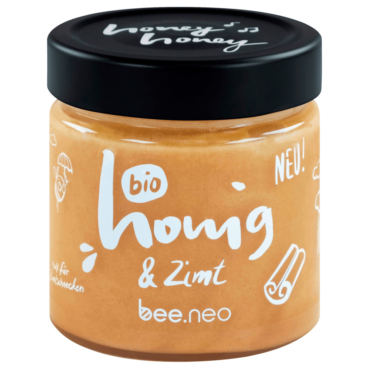 Bild 1 von bee.neo Bio Honig & Zimt 230g