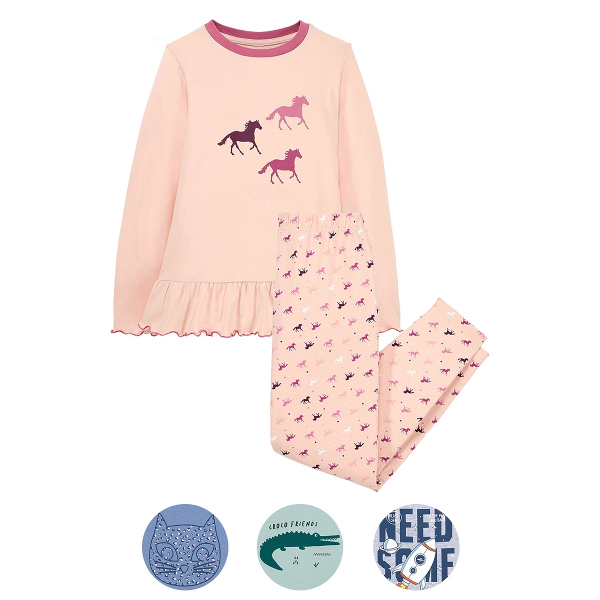 Bild 1 von LILY & DAN Kinder Winterpyjama