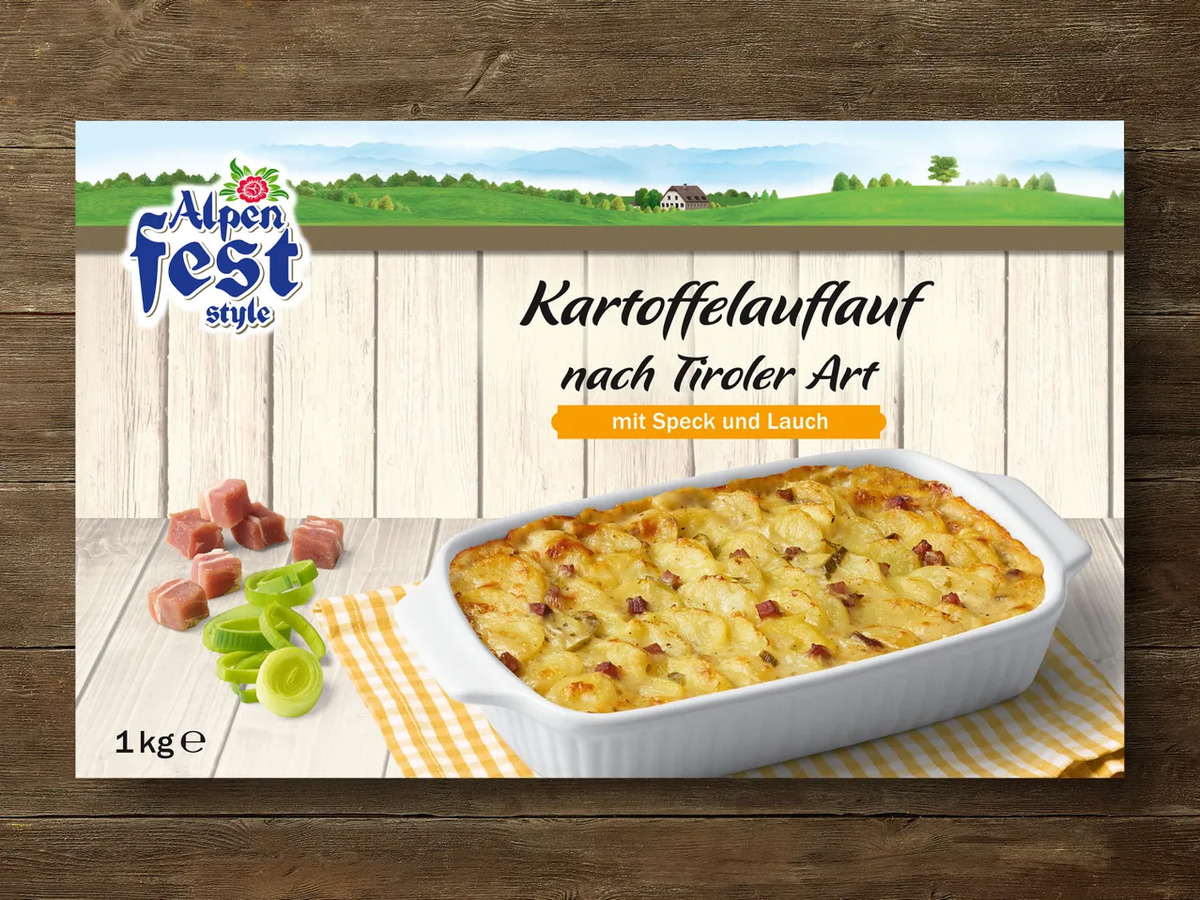 Alpenfest Auflauf nach Tiroler Art, 1 kg von Lidl ansehen!