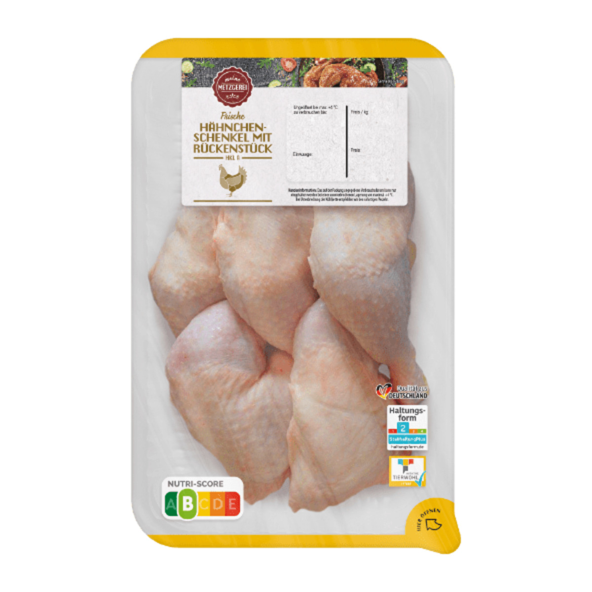 Bild 2 von MEINE METZGEREI Hähnchenschenkel mit Rückenstück