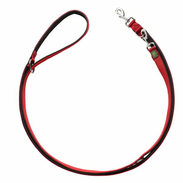 Bild 2 von Hunter verstellbare Führleine Neopren Rot/Schwarz 25/200