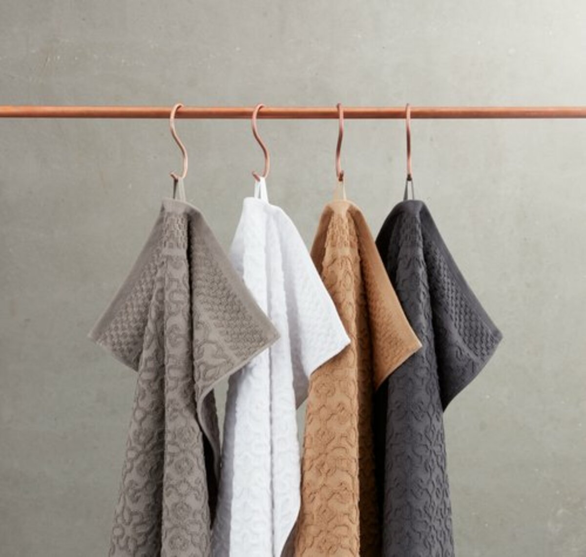 Bild 4 von Handtuch STIDSVIG 50x100 weiß KRONBORG