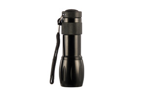 Trendline schwarze Taschenlampe mit 9 LED 0699200439