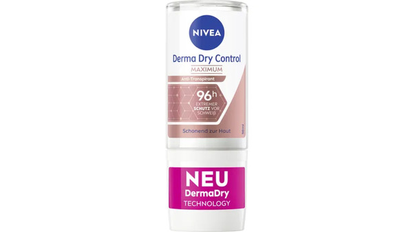 Bild 1 von NIVEA Deo Roll-On Derma Dry Control Maximum Anti-Transpirant