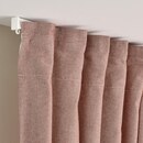 Bild 4 von LENDA  2 Gardinen + Raffhalter, braunrot 140x300 cm