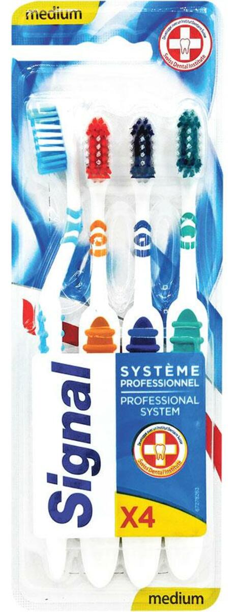 Bild 1 von Signal Zahnbürste 4er Pack