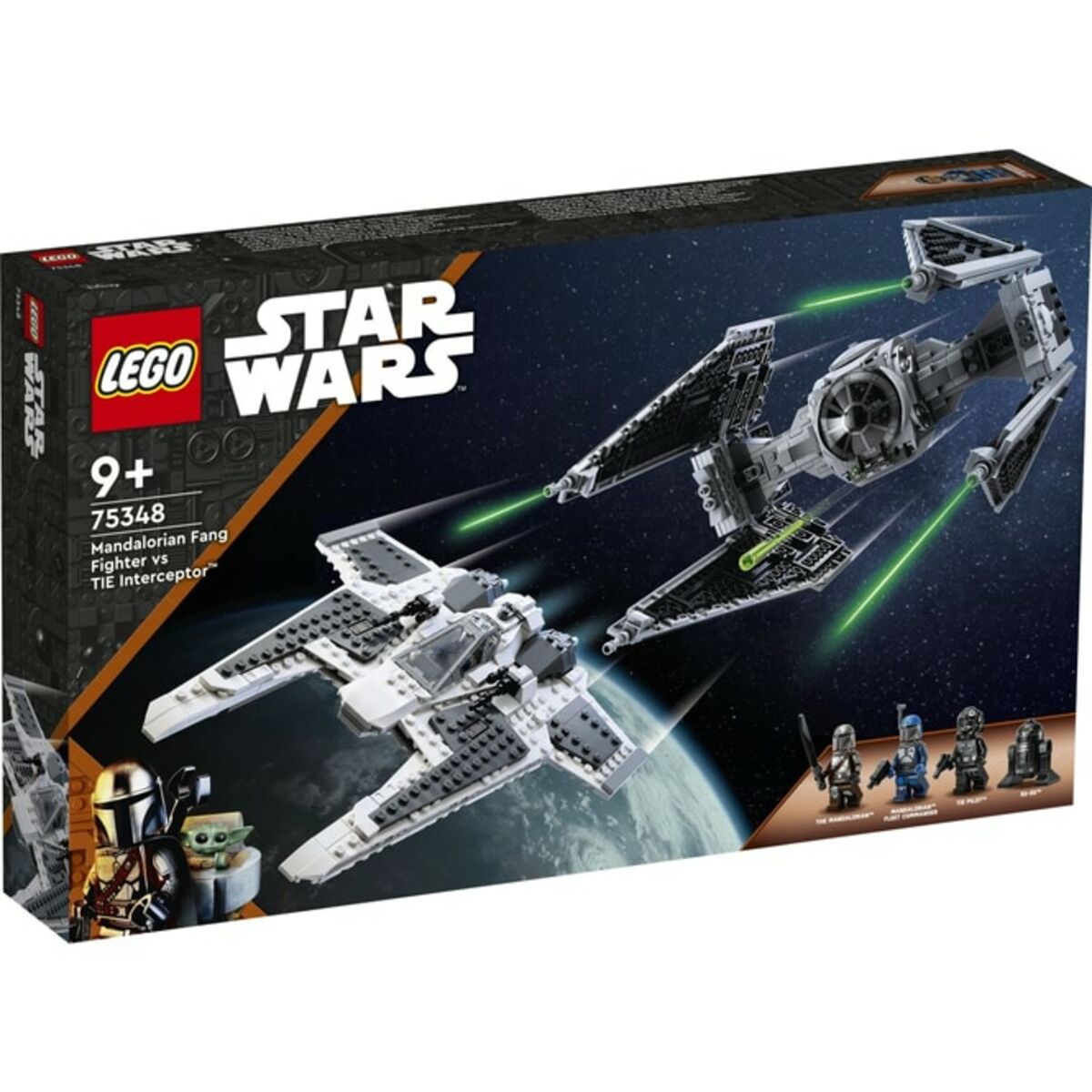 Bild 1 von LEGO® Star Wars™ 75348 - Mandalorianischer Fang Fighter vs. TIE Interceptor™
