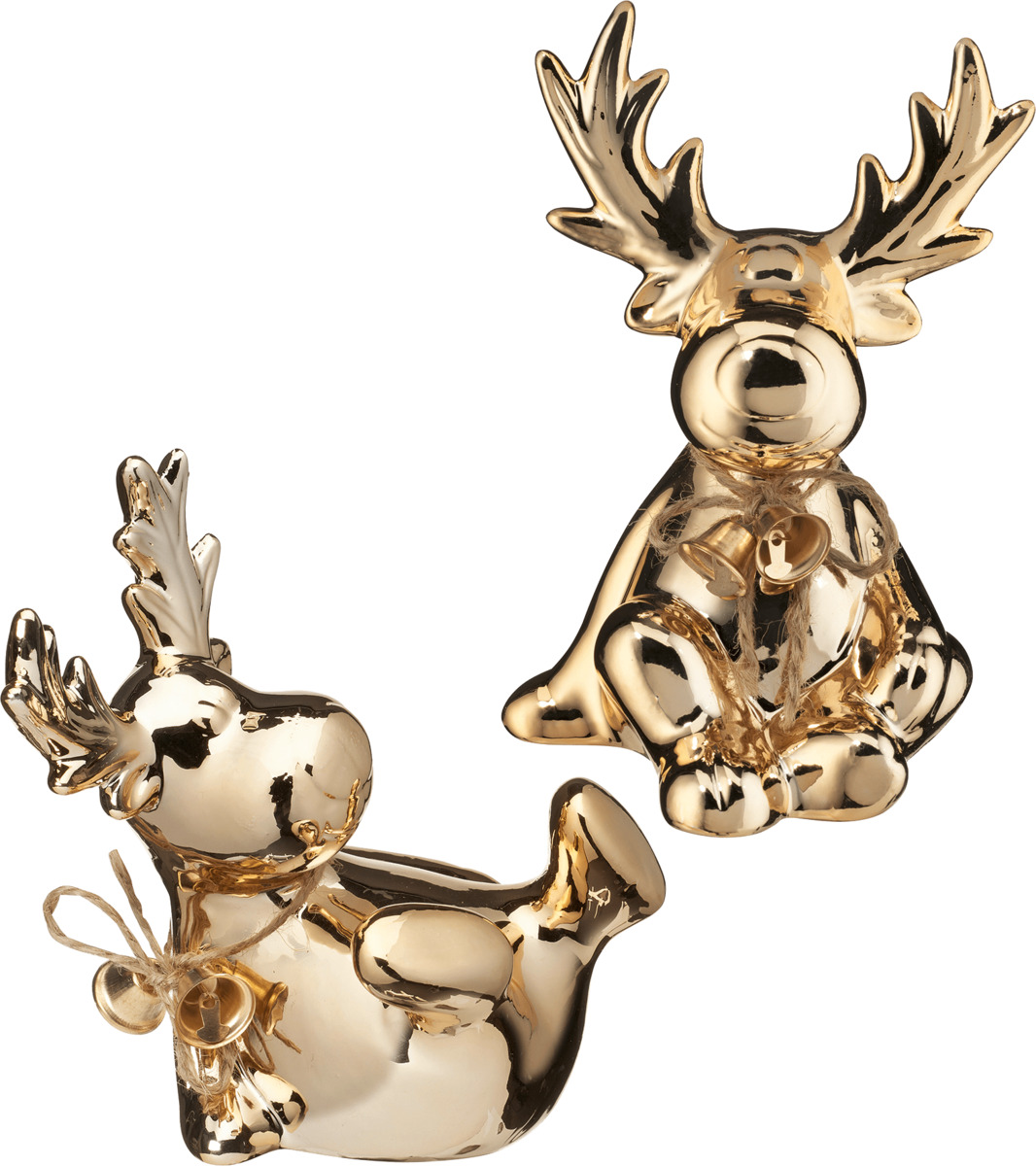 Bild 1 von BOLTZE Keramikelch mit Glöckchen, gold