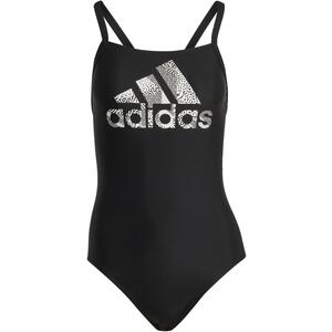 Adidas BIG LOGO SUIT Schwimmanzug Damen Schwarz