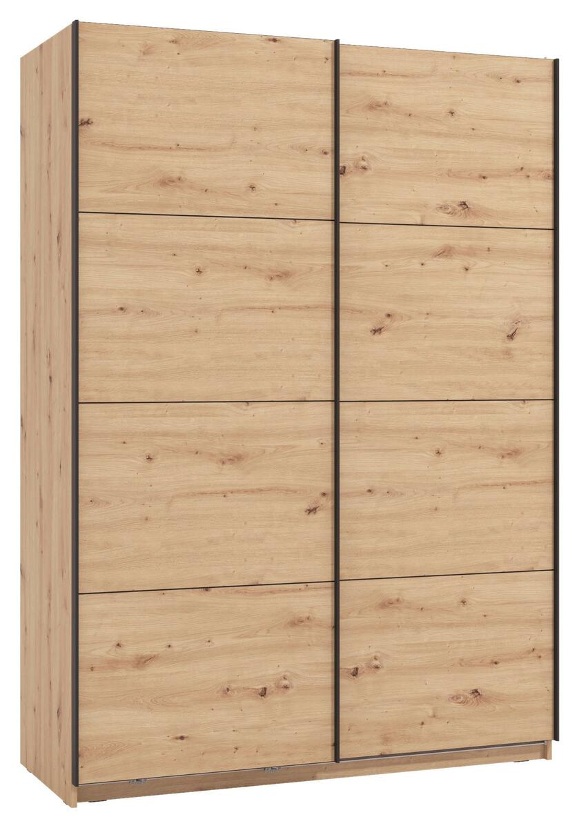 Bild 1 von Schwebetürenschrank Gard 150 in Eiche Artisan, Eiche Artisan