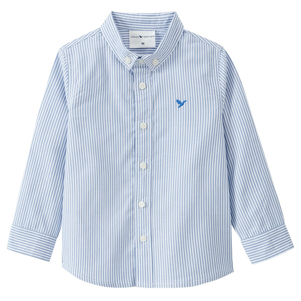 Bild 1 von Jungen Hemd mit Button-down-Kragen BLAU / WEISS