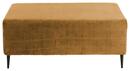 Bild 1 von Hocker Roma Goldfarben Cord, Goldfarben
