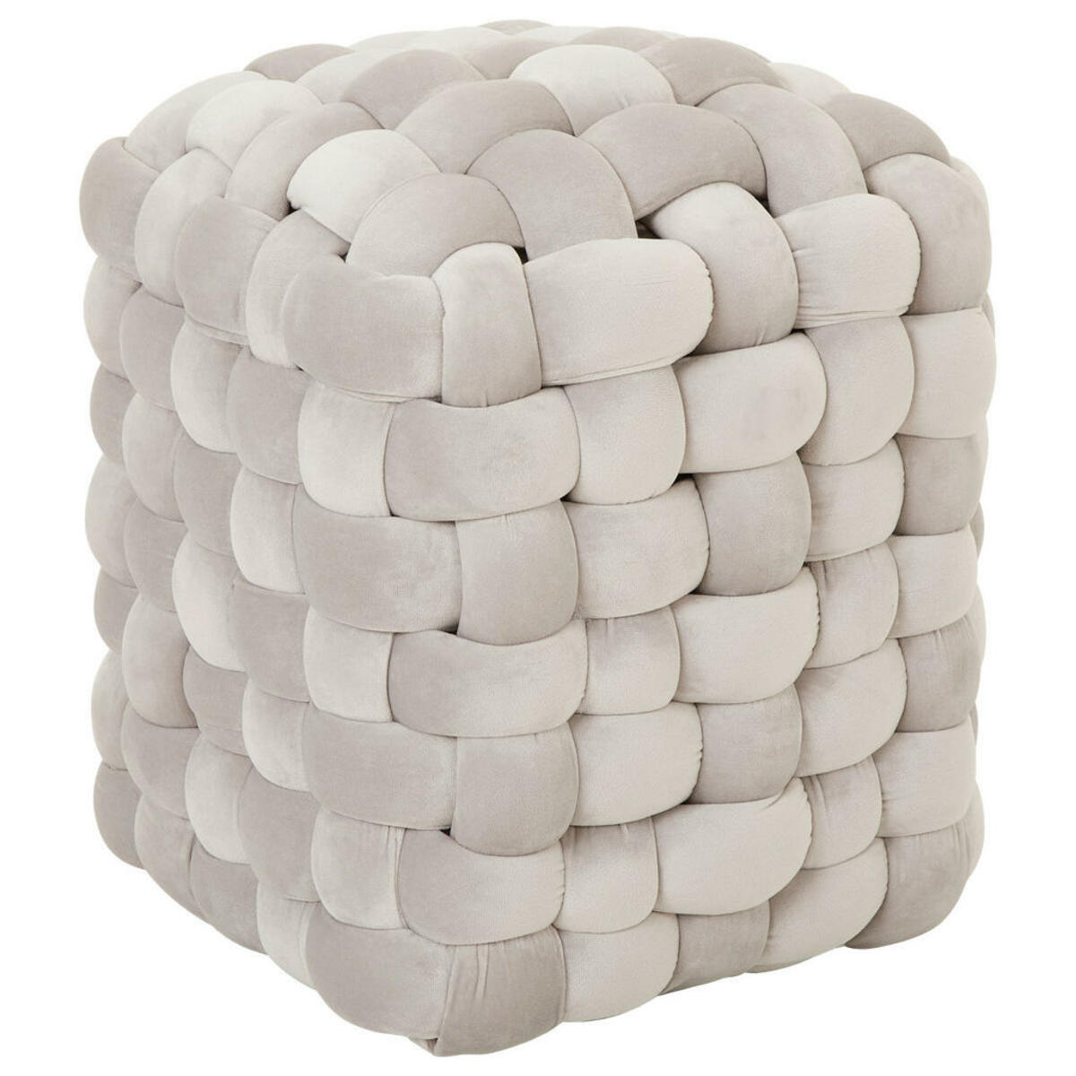 Bild 1 von Xora Hocker, Hellgrau, Textil, quadratisch, 37x40x37 cm, erweiterbar (Typenauswahl), Wohnzimmer, Hocker, Sitzhocker