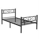 Bild 1 von Boxxx Metallbett, Schwarz, Metall, 90x190 cm, Schlafzimmer, Betten, Einzelbetten