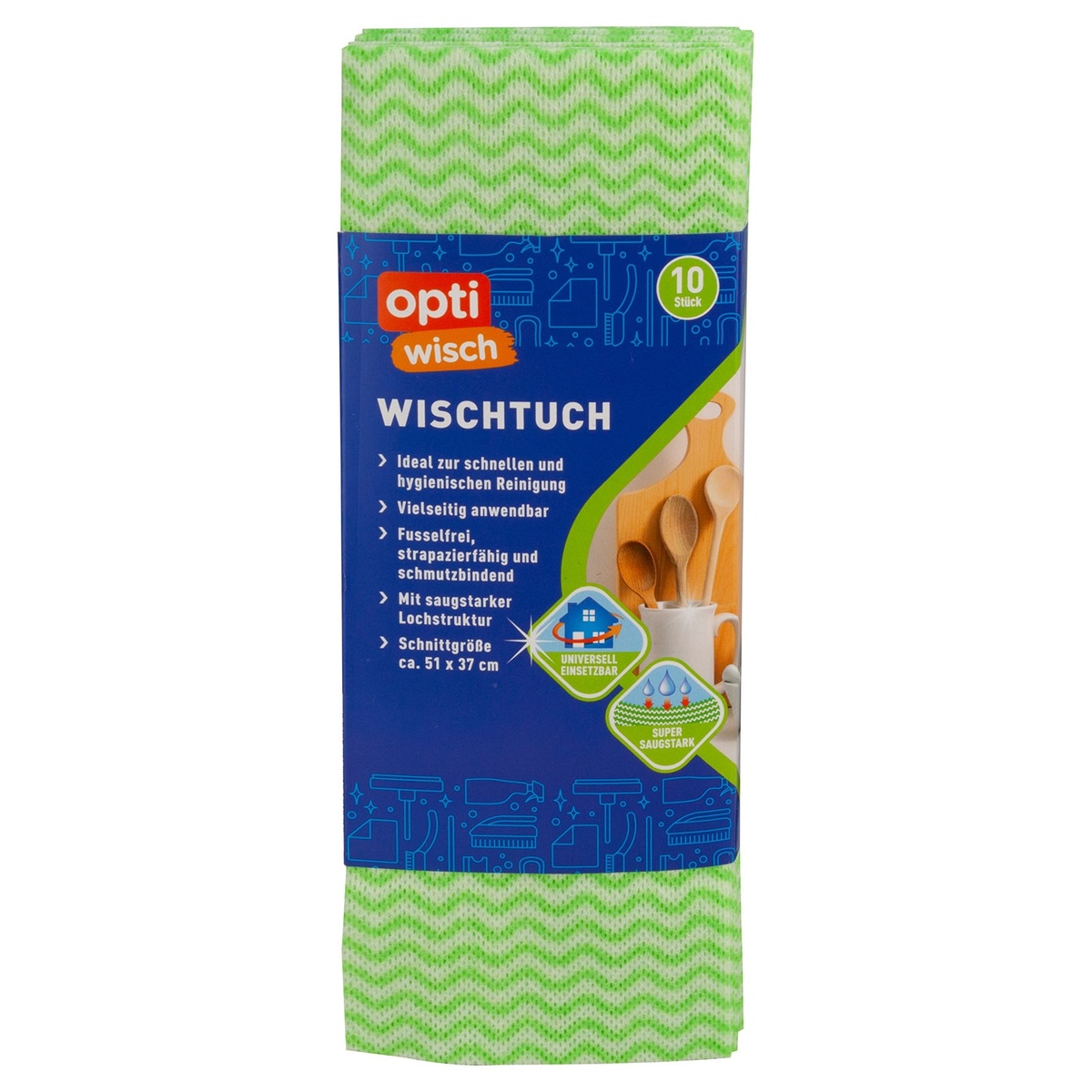 Bild 2 von OPTIWISCH Wischtücher, 10er-Packung