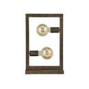 Bild 1 von Tischleuchte Oblong, Braun, Metall, 46x12 cm, Lampen & Leuchten, Leuchtenserien