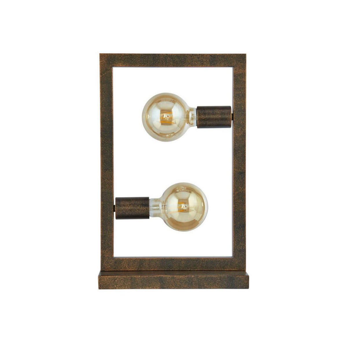 Bild 1 von Tischleuchte Oblong, Braun, Metall, 46x12 cm, Lampen & Leuchten, Leuchtenserien