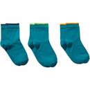 Bild 1 von Kinder Socken mit Sortierrand, 3er-Pack Türkis