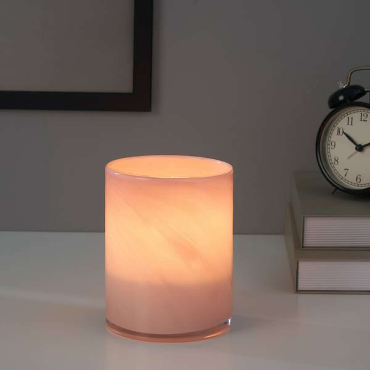 Bild 2 von VINDSTILLA  Kerzenhalter, rosa 15 cm