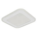 Bild 1 von Globo Led-Deckenleuchte, Opal, Weiß, Metall, Kunststoff, quadratisch,quadratisch, 23x4 cm, Lampen & Leuchten, Leuchtenserien