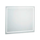 Bild 1 von Leonardo Living Badezimmerspiegel Leonardo, Silber, Glas, rechteckig, 90x70x2.5 cm, feuchtraumgeeignet, senkrecht und waagrecht montierbar, Badezimmer, Badezimmerspiegel, Badspiegel