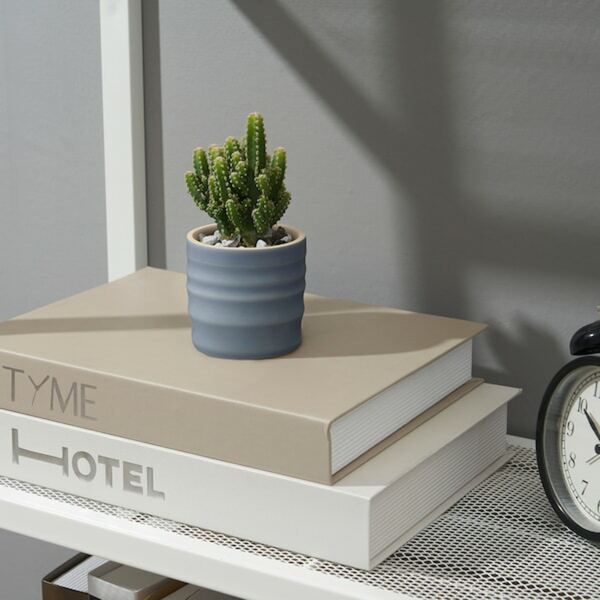 Bild 3 von SVARTARONIA  Übertopf, drinnen/draußen blau 6 cm