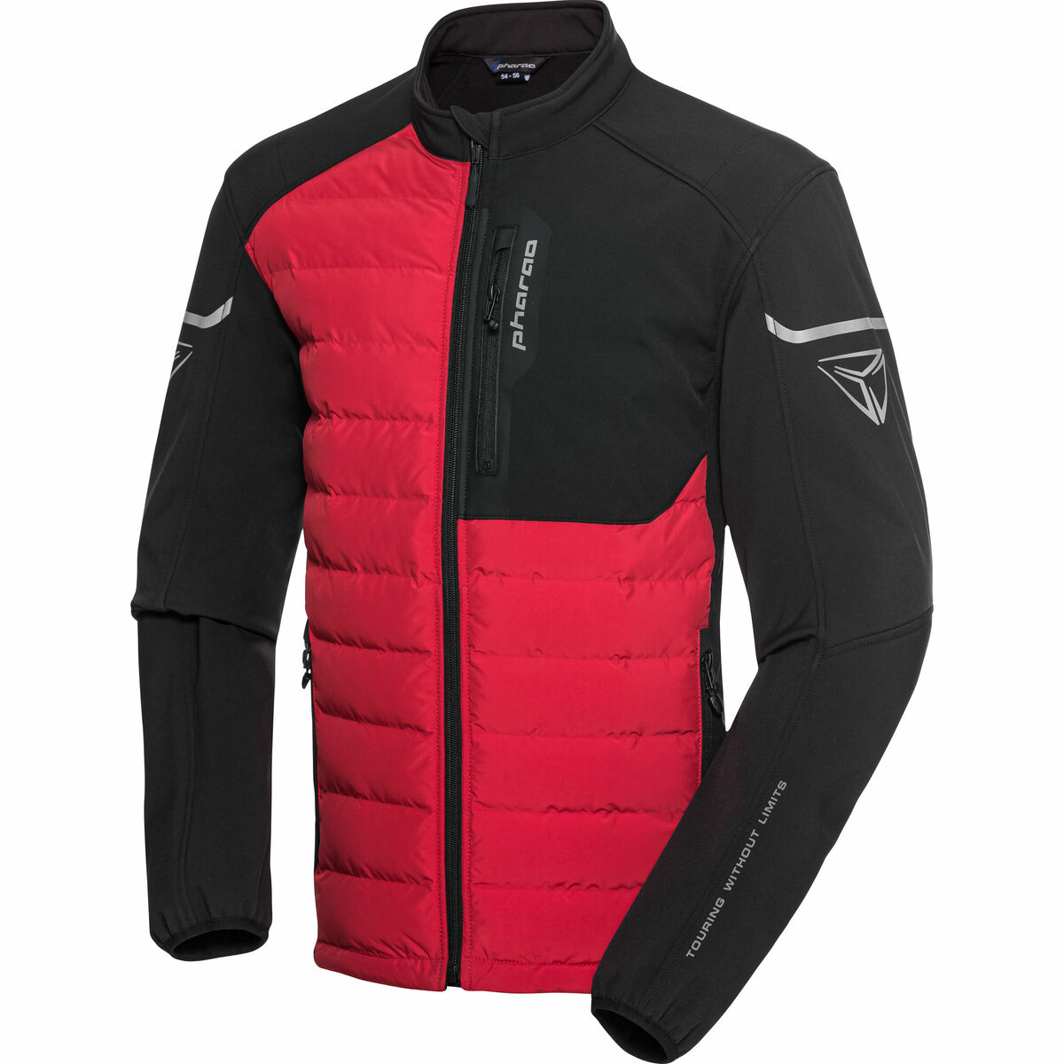 Bild 1 von Pharao Treton + Steppjacke schwarz/rot XL Herren