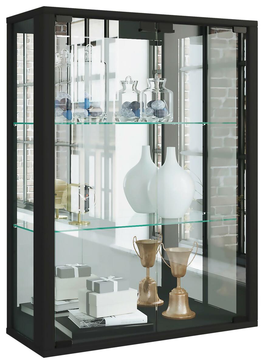 Bild 1 von Hängevitrine ''Udina'', in Schwarz, Schwarz