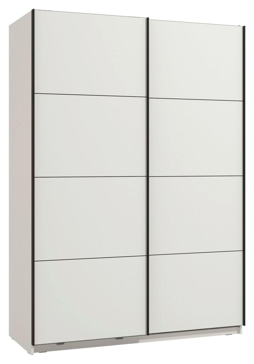 Bild 1 von Schwebetürenschrank Gard 150 in Weiß, Weiß