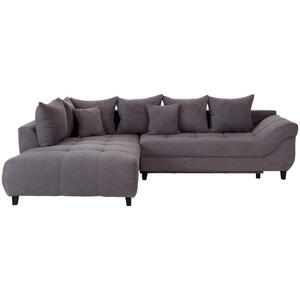 Livetastic Ecksofa, Grau, Textil, 4-Sitzer, Füllung: Schaumstoff, Ottomane links, L-Form, 309x197 cm, seitenverkehrt erhältlich, Schlafen auf Sitzhöhe, Wohnzimmer, Sofas & Couches, Wohnlandschafte