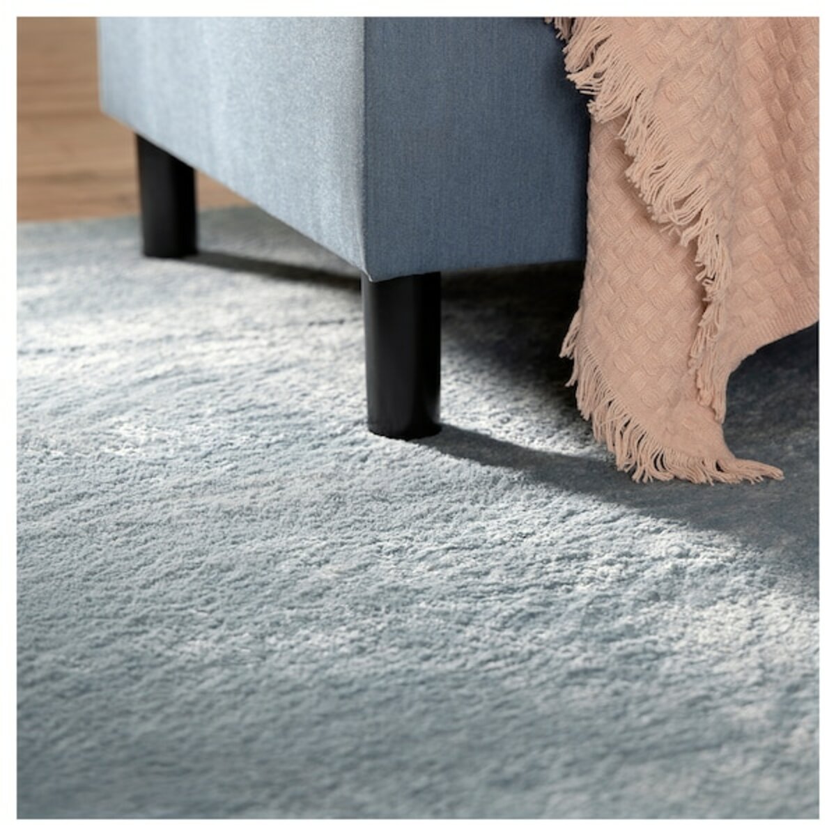 Bild 2 von BRUKSVARA  Teppich, blau 100x180 cm