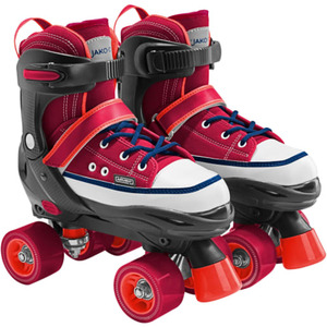 Kinder-Rollerskates Sport JAKO-O, verstellbar Rot