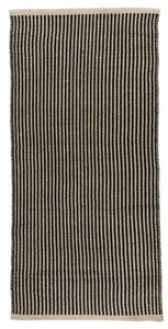 Teppich HOSTA 65x140 schwarz/beige
